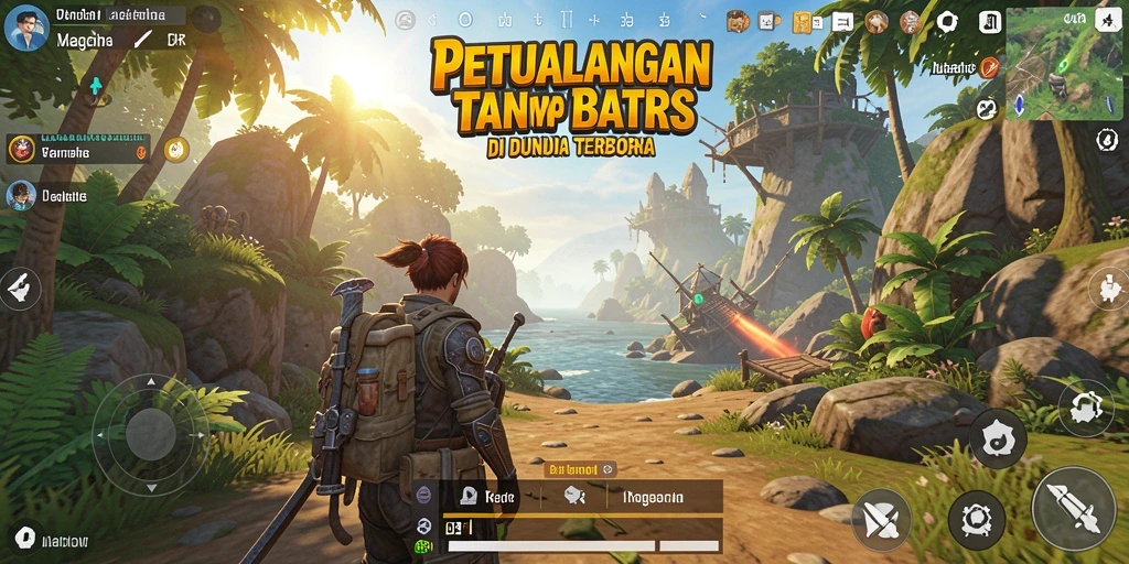 Gameplay Open World 34R yang mengesankan dan penuh petualangan.