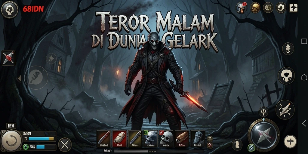 Screenshot gameplay 68IDN menunjukkan suasana mencekam dan menegangkan.