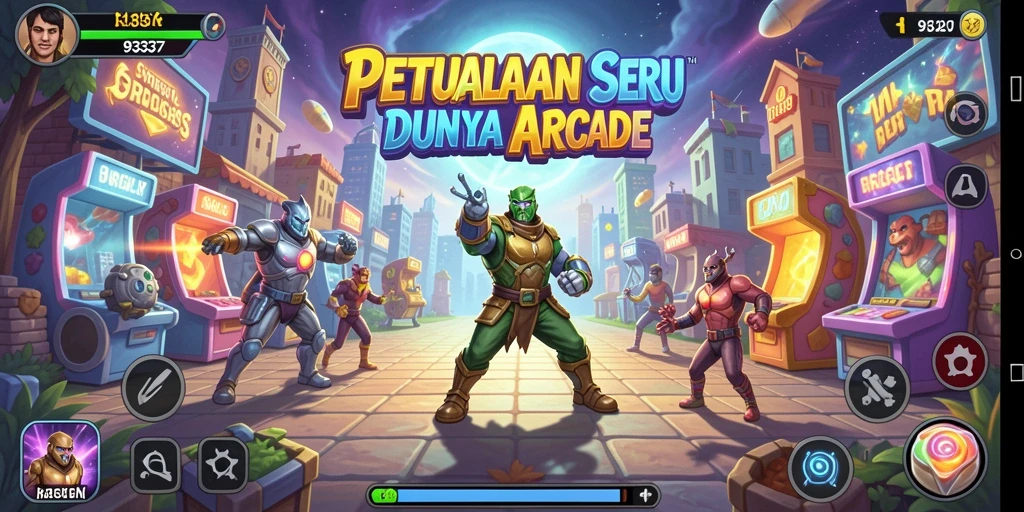 Tampilan gameplay seru dari 93337 yang memikat dan penuh tantangan.