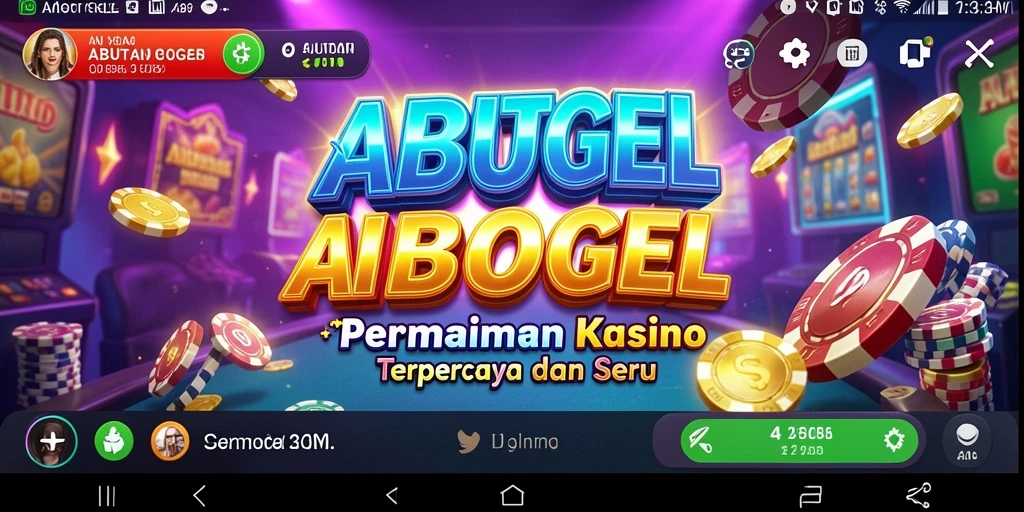 Tampilan menarik dari gameplay ABUTOGEL yang penuh kegembiraan.