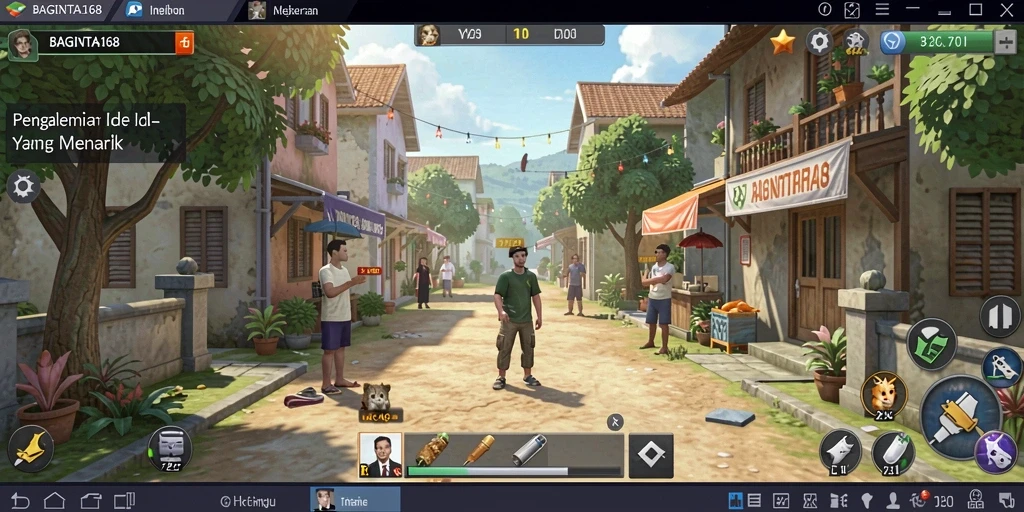 Tampilan gameplay BAGINTA168 yang menarik dan interaktif.