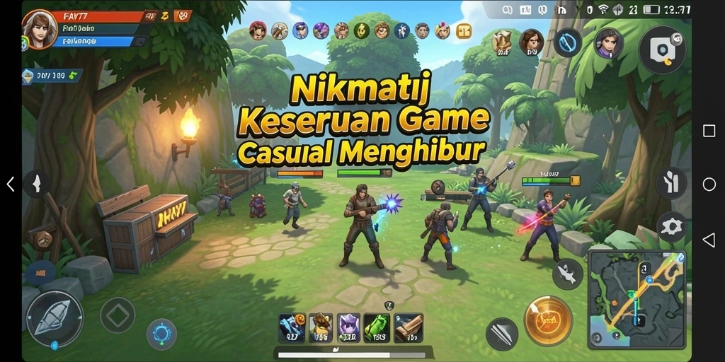 Screenshot gameplay FAV77 yang seru dan penuh tantangan.