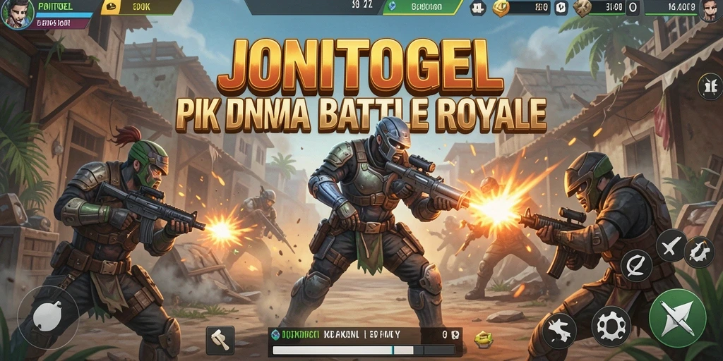Gameplay seru dari JONITOGEL dalam pertarungan Battle Royale.