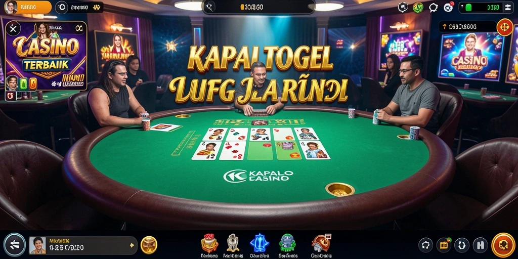 Tampilan menarik dari gameplay Live Casino di KAPALTOGEL.