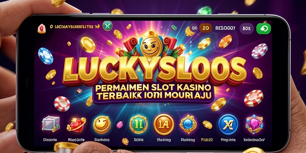 Tampilan gameplay LUCKYSLOTS yang menarik dan mengasyikkan.