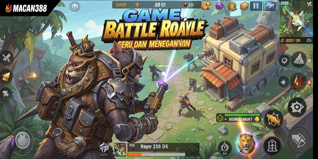 Tampak gameplay seru dan menegangkan di MACAN388.