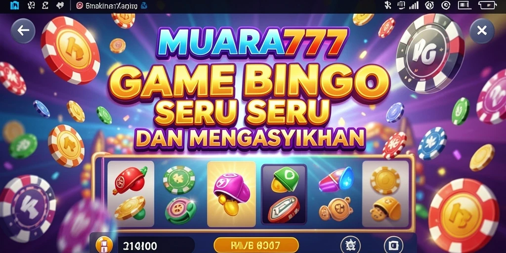 Tampilan seru gameplay Bingo di MUARA777 dengan pemain aktif.