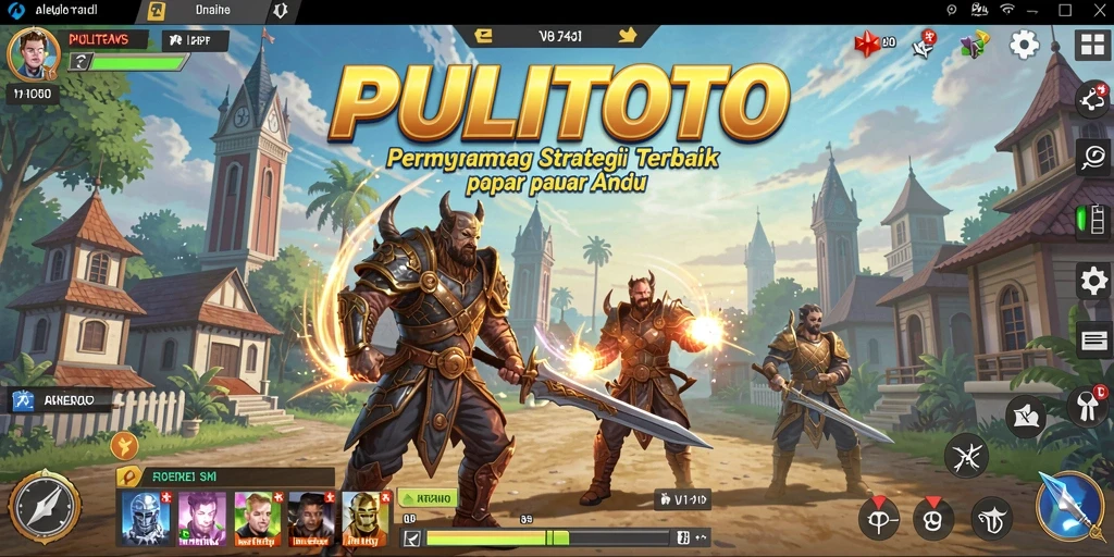 Tampilan screenshot gameplay PULITOTO yang menegangkan dan strategis.