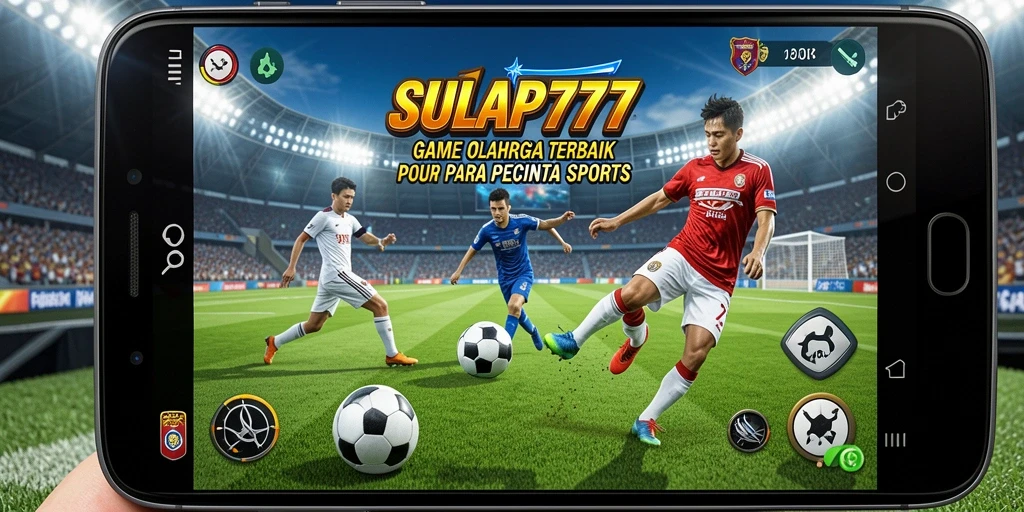 Screenshot SULAP777 menampilkan aksi seru dalam pertandingan olahraga.