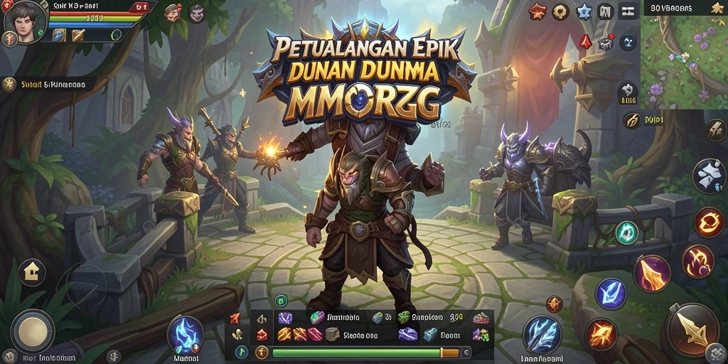 Screenshot gameplay SVIP1 menampilkan aksi seru di dunia fantasi.