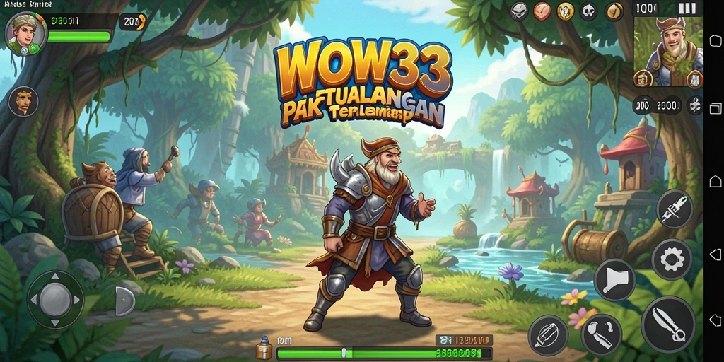 Gameplay WOW33 yang menantang dan mendebarkan di dunia petualangan.