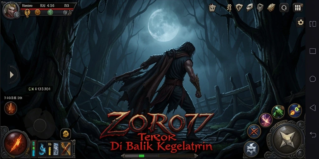 Gameplay menegangkan dengan suasana Horror yang mencekam.
